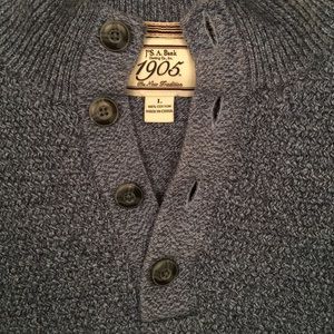 Jos. A. Banks Cotton Cable Knit Sweater. Size L.